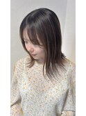 Instagram/annuy__o0 顔まわりカット/切りっぱなし／韓国巻き