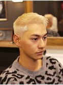 アップバング風束感ショートツーブロックオシャレ感