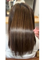 ランプヘアーデザイン(LAMP HAIR DESIGN)&nbsp;【LAMP HAIR DESIGN 堀田】髪質改善ストレート/ミディアム*