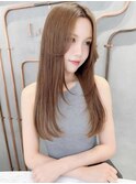 くびれヘア/顔周り/韓国/レイヤーカット/黒髪/ミディアム北千住