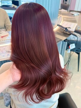 ジーナリア(Xena ria) 《衣織》ワインレッド/艶カラー