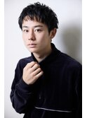 ラフショート、メンズショート、ピンパーマ