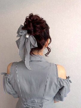ウルー 自由が丘店(uruu) 【お団子ヘア】自由が丘/自由が丘駅/ヘアセット/早朝