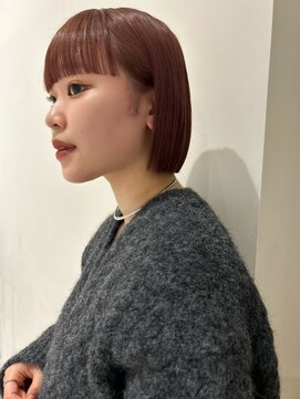 ノイ 銀座(noi) 顔周りレイヤーカットグレージュカラーくびれボブショートカット