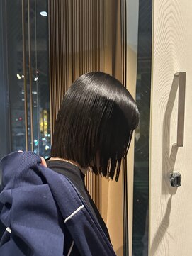 グランデュール 静岡駅前店(GRANDEUR) 縮毛矯正切りっぱなしボブ おすすめ