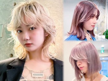ロンドアンメゾン 原宿(Lond un Maison.)の写真/インナーカラーやハイライト、ヘアダメージを最小限に抑える"髪質改善カラー"で艶々な仕上がり[原宿表参道]