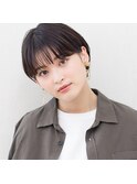 【monde】丸みショート×美シルエット×ヘーゼルブラウン