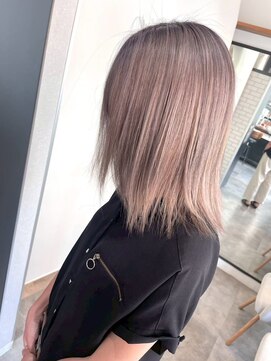 ナンバー ジルバ 立川(N° jillva) 韓国顔まわりレイヤーカット髪質改善透明感カラー20代30代40代