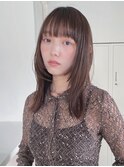 新規人気♪自然に垢抜けるミディアム/レイヤー/顔まわりカット