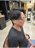 men's/センターパート/メンズパーマ/メンズカット/布施駅