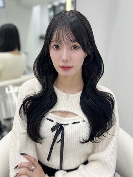 ☆韓国くびれヘア×艶カラー☆髪質改善/韓国へア