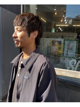 ///source///メンズショートウルフ