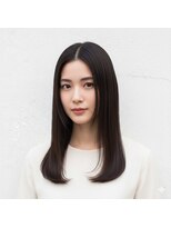 トラム(TRAM)&nbsp;ツヤ感UP ストレートセミディ♪