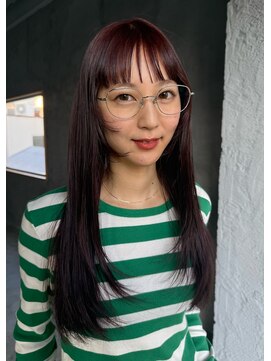 カシェル トウキョウ(Cashel Tokyo) 【sota】dark read brown /顔まわりのレイヤー