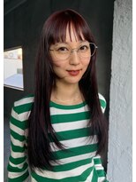 カシェル トウキョウ(Cashel Tokyo) 【sota】dark read brown /顔まわりのレイヤー