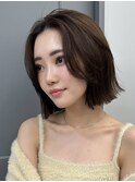 ボブくびれボブ外ハネボブ韓国ボブ大人ボブ