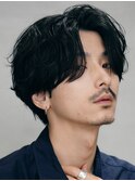 名古屋ルーズパーマセンターパートシャドウパーマフェザーパーマ