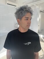 スーパーシーン(SUPER SCENE) MEN’S/ニュアンスパーマ/ニュアンスウルフ/宜野湾