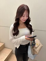 クララ サカエ(CLALA Sakae LA.DONNA group) 艶髪ロングピンクブラウン