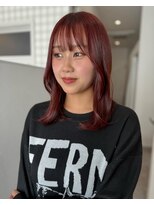 ジャミン 長嶺店(Jammin.)&nbsp;赤にちょい紫がちょうどいい◎こなれレッド
