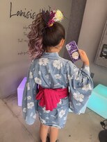 ラニシス ヘアー(Lanisis Hair) 盛り髪アップスタイル