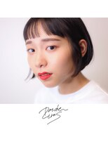 パドトロワ(Pas de trois)&nbsp;新潟×ショートバング×ぷっつんボブ×透明感