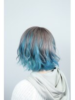 クリップ ジョイント ゴッド(CLIP JOINT GOD) オシャレアッシュ&インナーブルーカラー♪