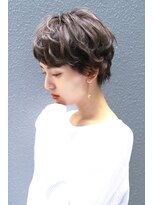 ラエティス(Laetus)&nbsp;大人のニュアンスパーマでハッピー☆ショート！！【Laetus】