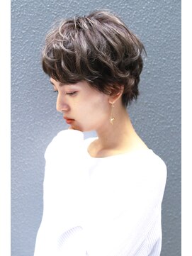 ラエティス(Laetus) 大人のニュアンスパーマでハッピー☆ショート！！【Laetus】