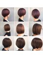 リール ヘアー 箱崎店(rire hair) 自然な丸みをのこして乾かすだけでおさまるカット。