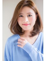 ラフ フロム ガーデン(Laf from GARDEN)&nbsp;加藤貴大40代オススメ　大人かわいい小顔ひし形ミディアムボブ