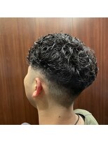 ヒロギンザ 御徒町店(HIRO GINZA) ツーブロックフェード パーマスタイル