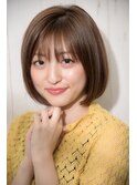 【王道ナチュラルボブ】