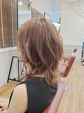 グランシュ 青葉台店(GranCieux) レイヤーウルフミディアムヘア☆