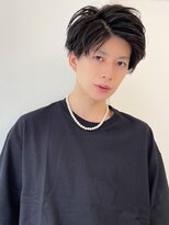 【HONEY渋谷】スーツに似合う！アップバングクラウドマッシュ