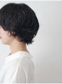 イメチェン/美髪/外ハネボブ/ショート[自由が丘/パーマ]