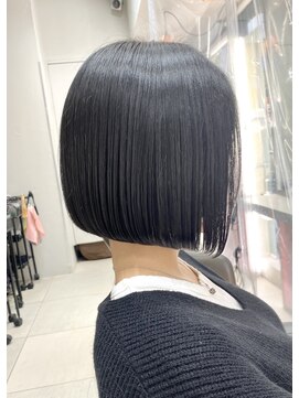 ユーフォリア エヌ 池袋サンシャイン通り店(Euphoria +n) 大人可愛いクールボブ/ばっさりカットでイメチェン/10代20代30代