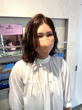 ユッカ 高槻茨木店(YUCCA) 【 YUCCA 】大人可愛い20代30代40代外ハネ・/ベージュ