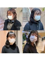 ジェノ(JENO by apish) ふんわりカール~くるくるパーマの様々なパーマスタイル!