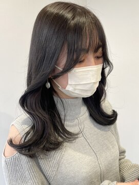 ムク 横浜店(muku) ミルクティーベージュダブルカラーケアブリーチインナーカラー