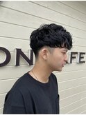 外国人風スペインカール