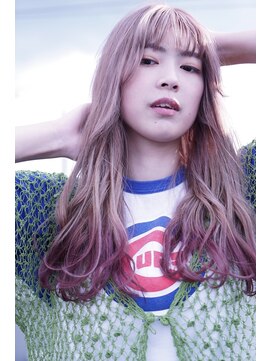 ヘアークラフト アーク(HAIR CRAFT ark) Beige×Pink