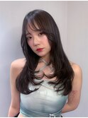 韓国ヘアザクザクレイヤーくびれスタイル大宮美容室