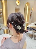 ヘアセットヘアメイクお呼ばれヘアライブ量産コンサートアレンジ