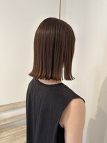 コキリ(kokiri)&nbsp;【ayari】さらさら縮毛矯正×切りっぱなしボブ