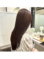 キートス(Kiitos) 髪質改善ストレート×ピンクブラウン