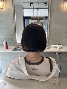シャルムヘアー(charme hair) ぱつっとボブ