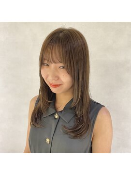 キートス(Kiitos) 【顔まわりレイヤー×透明感ブラウン】トウマ