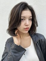 ロンドローズ 名古屋(Lond damaskRose)&nbsp;顔周り ボブ 韓国 レイヤー ダブルカラー 名駅 リタッチ116