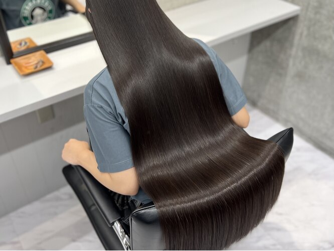 Waist Length Botox Nano Plastia Hair Treatment